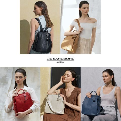 이상봉에디션 26SS 레이첼 2way 소가죽 백팩
