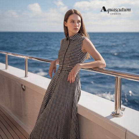 26SS 깅엄체크 썸머 쿨맥스 원피스