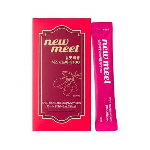 뉴밋 캐나다산 야생 하스카프베리 NFC착즙100% 1박스