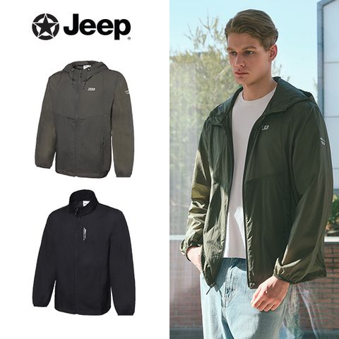 [Jeep]26SS 컴패스 라이트 나일론 유틸리티 윈드브레이커 2종