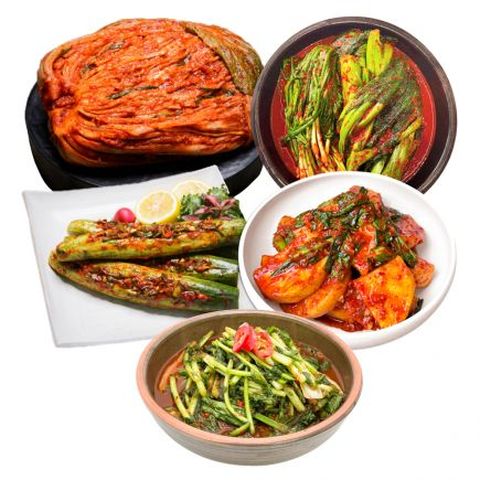 도미솔 왕비포기 5kg+열무2kg+오이통2kg+쪽파갓2+석박지2(총5종,13kg)