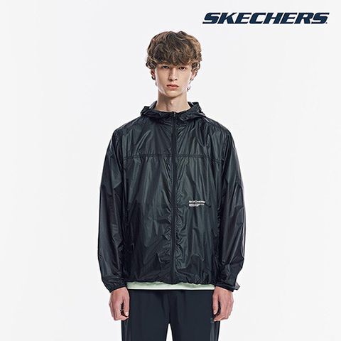 스케쳐스 남성 저데니어 경량 방풍 자켓