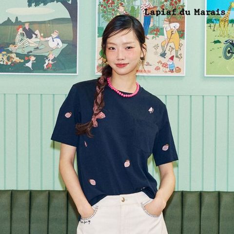 [라삐아프X보마켓] 26SUMMER 레몬 아트웍 티셔츠 1종(Limited)