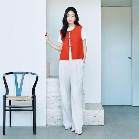 [미리주문10%]26SS 프렌치 린넨100 투턱 팬츠