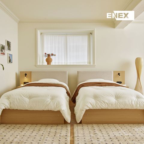 에넥스 엘리나 호텔식 수납침대 트윈(슈퍼싱글 1+1)