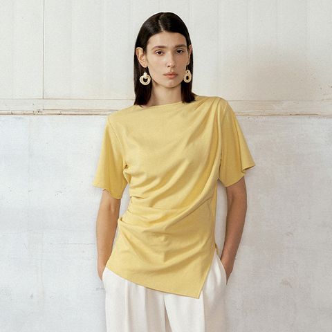 [론칭] 26SS 헤일리 드레이프 티블라우스