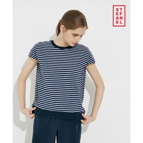 스테파넬 26SS 스트라이프 스트링 티셔츠 3종