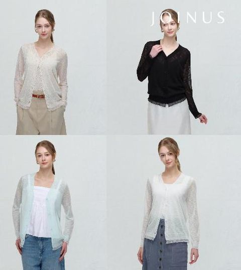 조이너스 26SS 썸머 가디건 2종