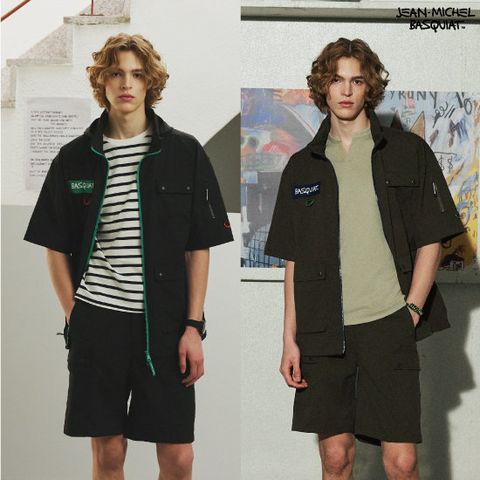 바스키아 26SS 남성 썸머 트리플셋업 (반팔셔킷+반바지+긴바지SET)