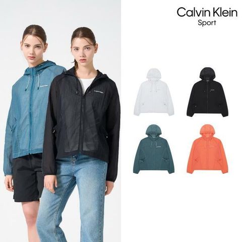 [우리카드5%할인]캘빈클라인 26SS 여성 썸머 윈드브레이커 점퍼