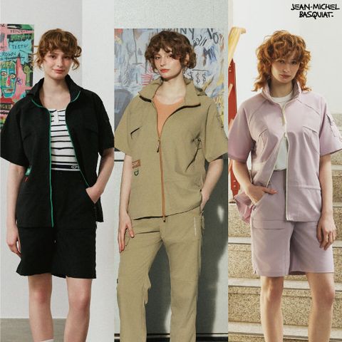 바스키아 26SS 여성 썸머 트리플셋업 (반팔셔킷+반바지+긴바지SET)