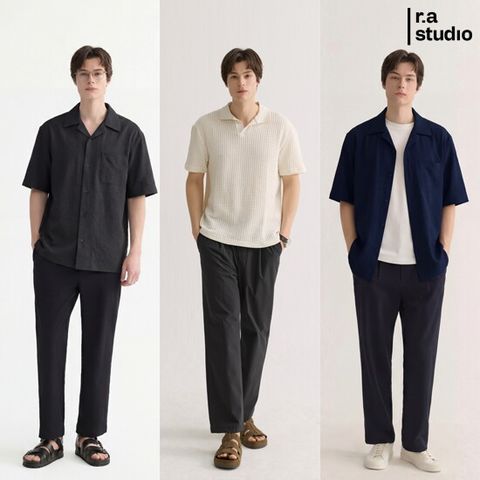 라스튜디오 26SS 남성 에어리 썸머 팬츠 3종