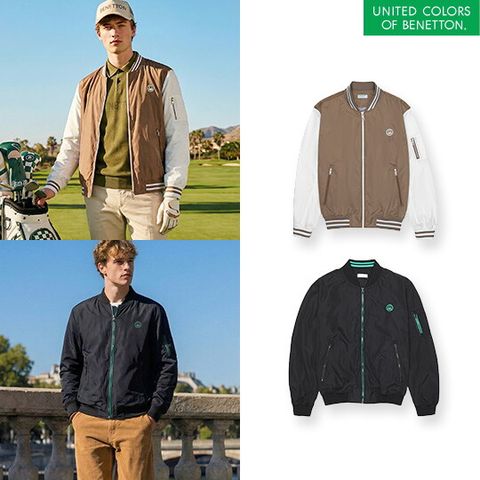 O 베네통 26SS 남성 바람막이 자켓