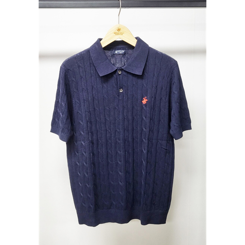 비버리힐스폴로클럽 26SS 남성 코튼 케이블 반팔니트 3종