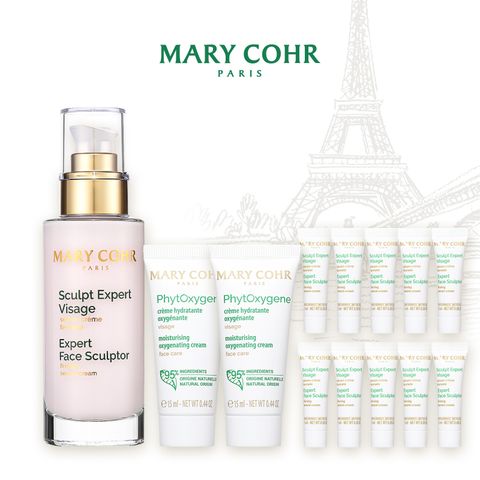 프랑스 에스테틱 페이스 스컬프터 세럼 90ml+피토옥시젠 크림 15ml 2통+스컬프터 세럼 3ml 10개