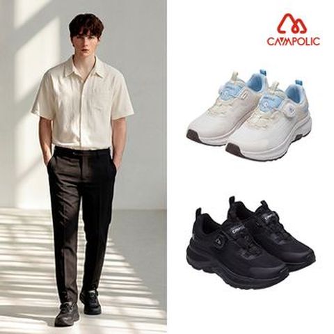 캠포릭 남성 쿨메쉬 워킹화