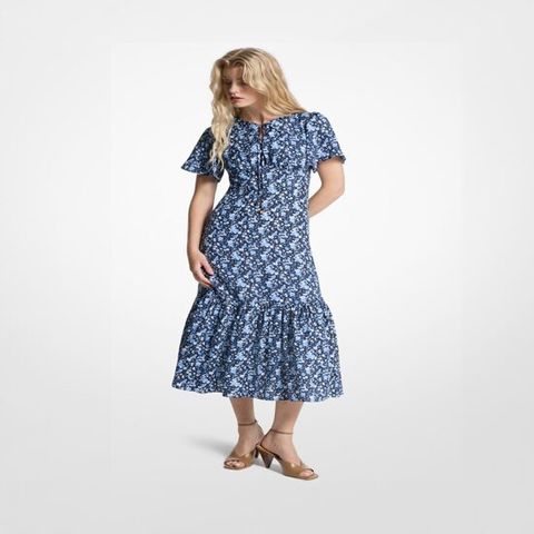 마이클코어스 플로럴 드레스