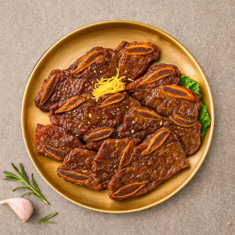 만찬 양념 LA갈비 1kg x 2팩, 총 2kg