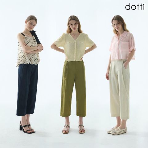 [카드 5%할인][26SS최신상] 도티 NC 썸머 배럴 팬츠 여성3종(D6NTW)