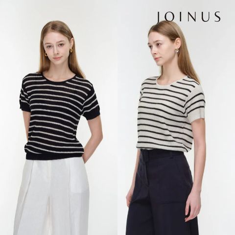 조이너스 26SS 썸머 스트라이프 니트탑 2종
