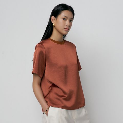 [최초가 89,000원]루이스타 새틴 블라우스