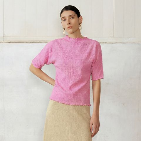 [최초가79,000원]26SS 마샬 플로우 티블라우스 2종