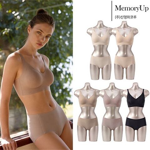 신영와코루 메모리업 에어핏 젤리 브라팬티 5세트