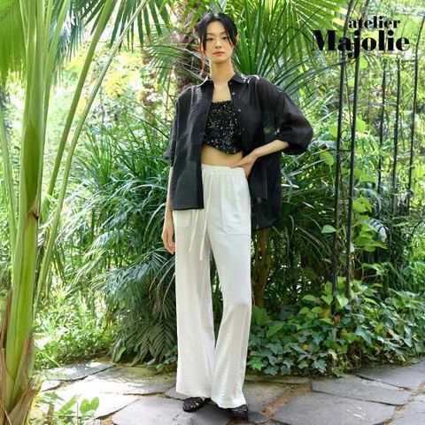 아뜰리에마졸리 릴랙스 크리즈 팬츠 2종 [런칭 가격 79,900원]