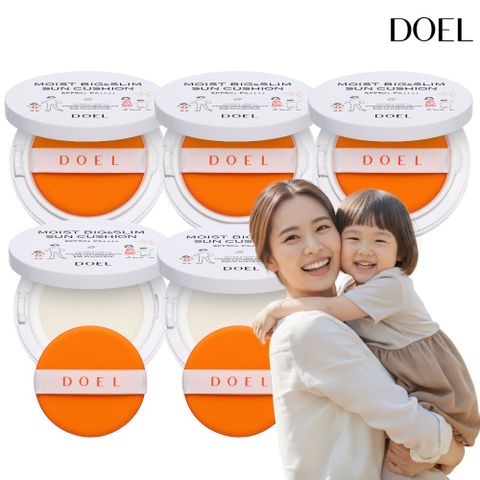 도엘 썬쿠션 본품으로만 5개 최대용량27g 초슬림22mm