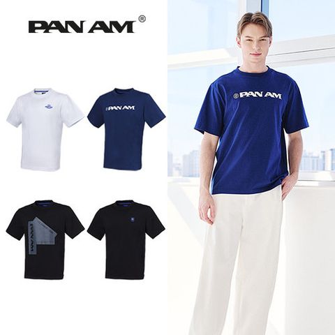 [팬암] 26SS 남성 코튼 썸머 티셔츠 4종