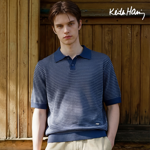 26SS 크로쉐 반팔니트 2종 남성