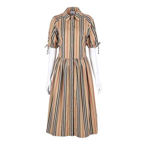 버버리 메딩턴 스트라이프 원피스