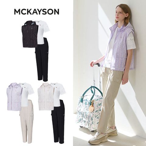 맥케이슨 26SS 최신상 여성용 여름셋업 3종