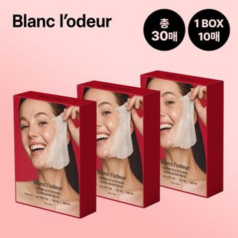 블랑로더 슈퍼글루타치온 글로우마스크팩 3박스(30매)