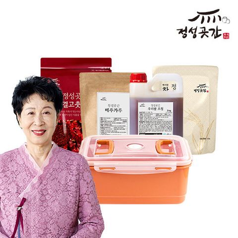 정성곳간 최명희 명인 고추장 만들기 풀세트 (담금독 포함)