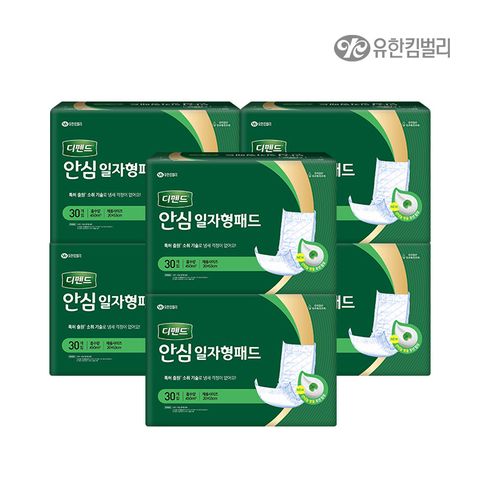 안심 일자형 패드30매 x 6팩