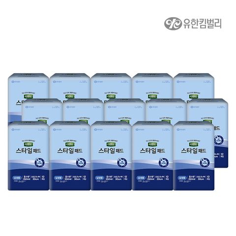 스타일 패드 남성 프리사이즈12매 x 15팩