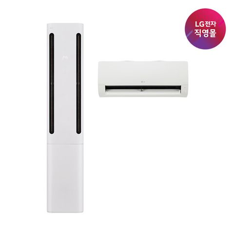 [공기청정/18+6형/2in1] LG 휘센 AI 오브제컬렉션 쿨 에어컨 FQ18GC2EA2
