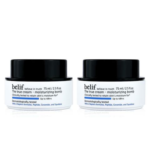 [롯데카드5%할인]빌리프 더 트루 크림 모이스처라이징 밤 75ml 2개