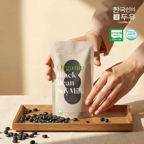 한국인의 두유 유기농 서리태 콩물두유 10팩*4박스 총 40팩