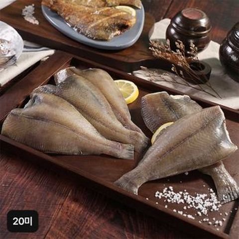 햇 국내산 손질가자미 20미 (300g(5미)X4팩)