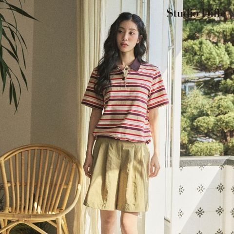 스튜디오디페 26SS 나일론 핀턱 밴딩 쇼츠 2종