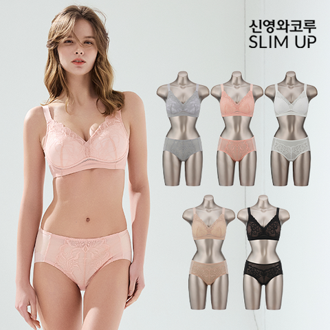 썸머 쿨 브라팬티 5세트