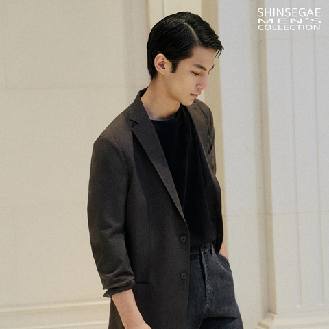 [카드 7%할인]26SS SUMMER 신세계맨즈컬렉션 린넨 라이크라 재킷