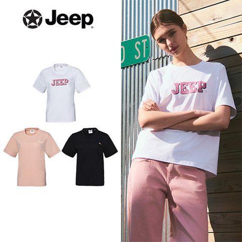 [방송에서만][JEEP] 26SS 여성 소로나 썸머 반팔티셔츠 3종