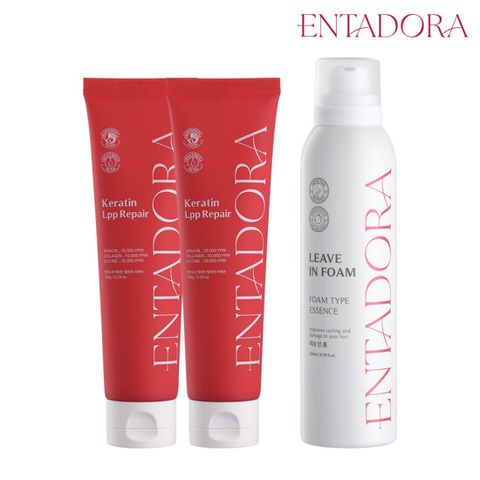 [엔타도라] 케라틴 LPP 리페어 트리트먼트 150ml 2개 + 리브인폼 200ml