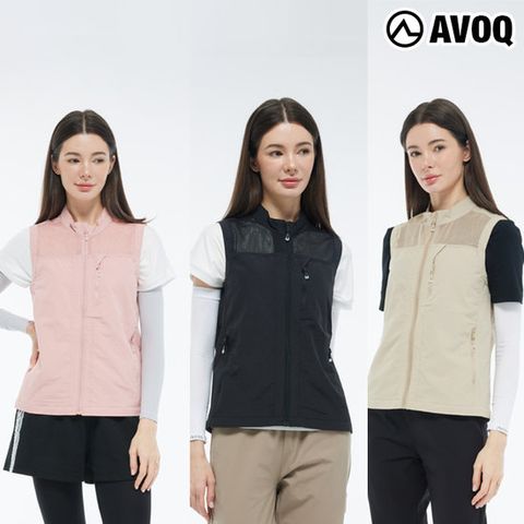 아보크 26SS 최신상 여성용 여름 에어 매쉬베스트 3종
