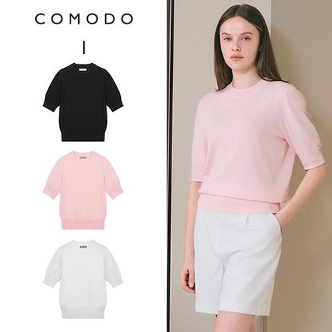 [코모도] 26SS 여성 썸머 인견 블렌디드 니트 3종