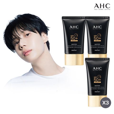 [태민PICK] AHC 마스터즈 아쿠아 리치 선크림 3개입