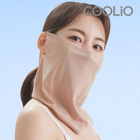 [쿨리오] 2in1 UV 차단 쿨 마스크